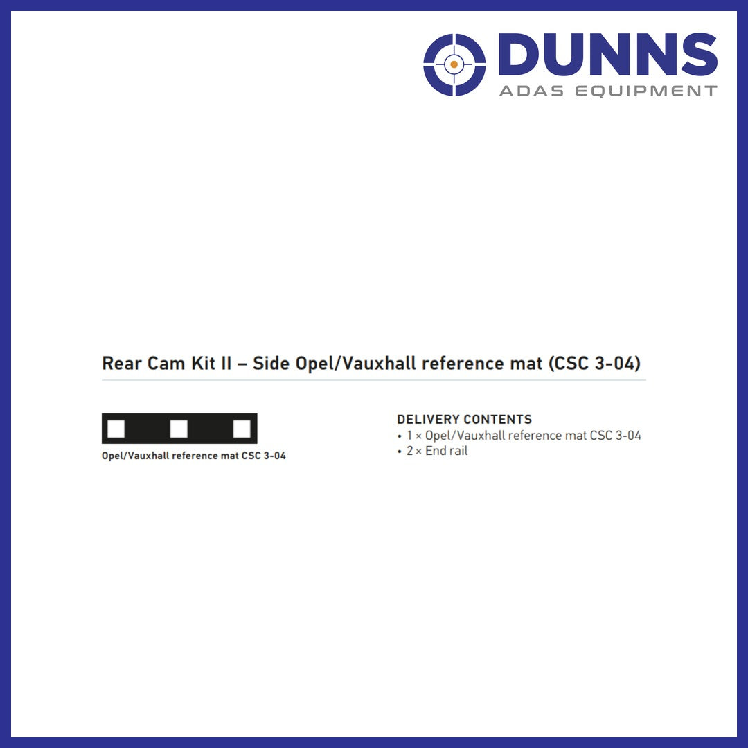 Hella Vauxhall Side Camera Reference Mat CSC 3-04