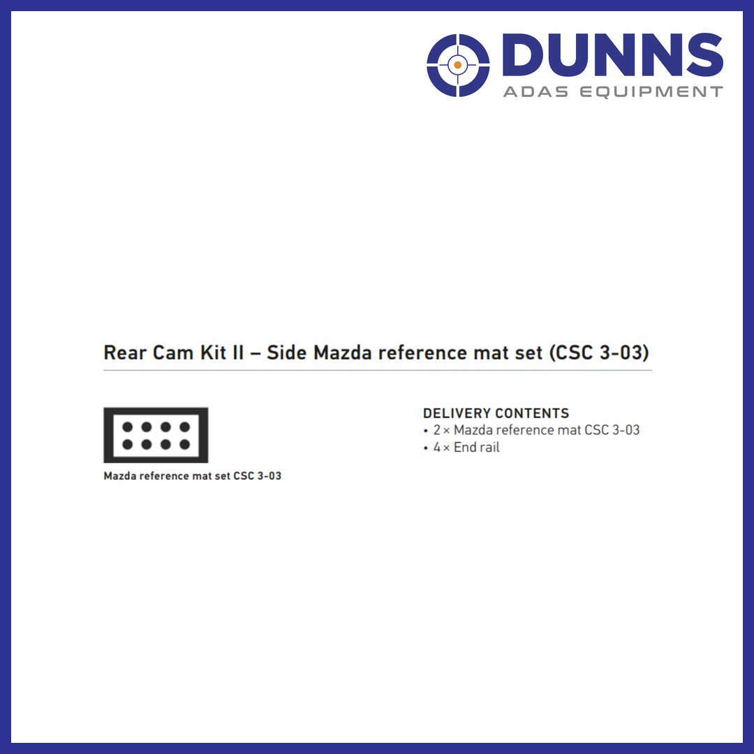 Hella Mazda Side Camera Reference Mat CSC 3-03