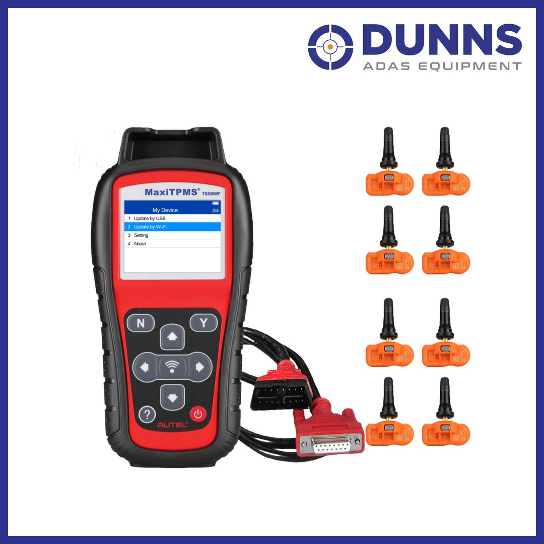Autel TS508 WiFi TPMS Tool + 8 Sensors