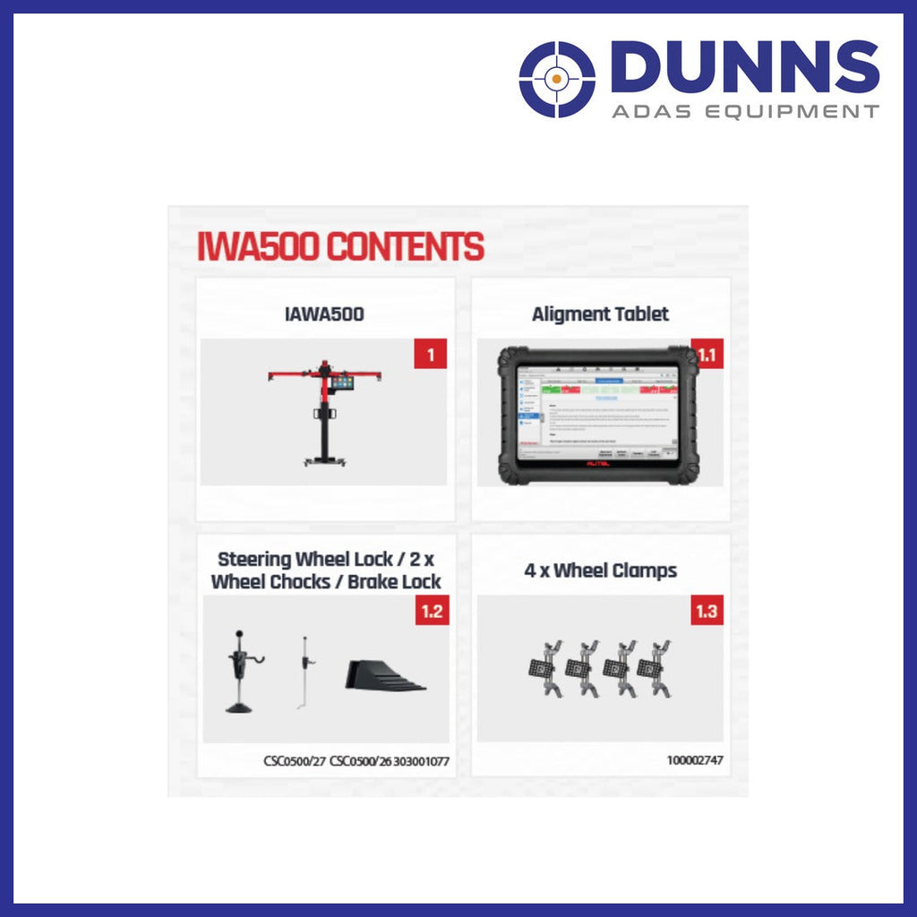 Autel IWA500 Wheel Alignment System