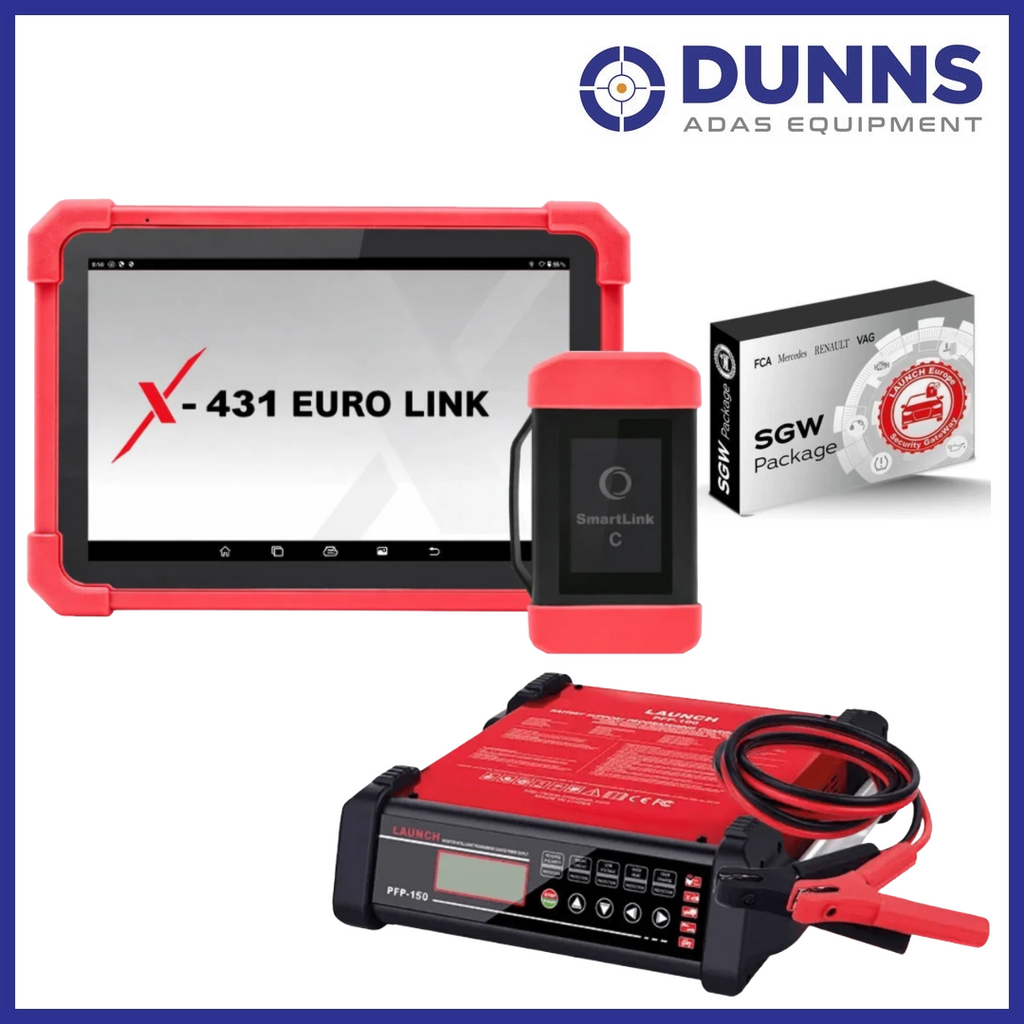 Launch X-431 Euro Link + PFP-150 Bundle | 2yr Software, 1yr Smart & Electronic DB, 1yr SGW