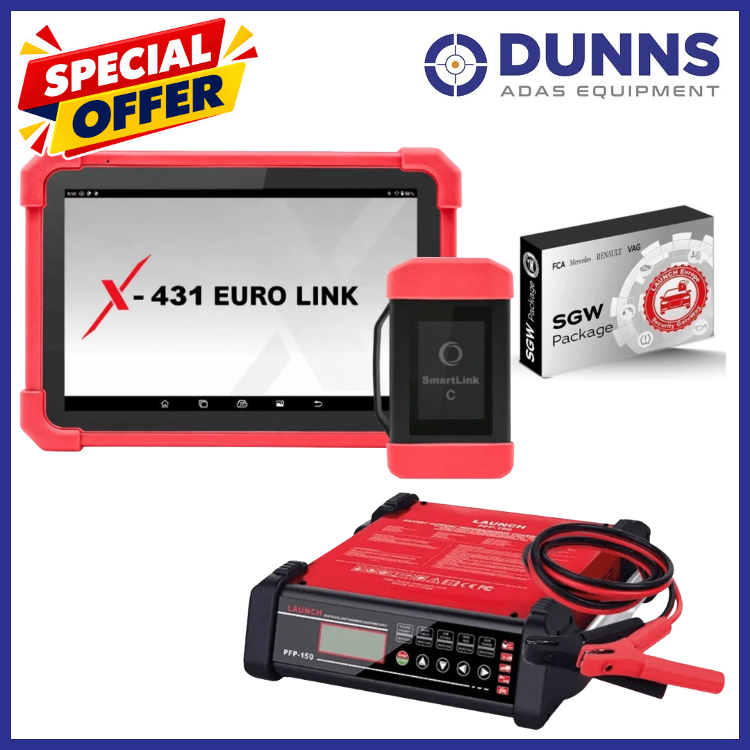 Launch X-431 Euro Link + PFP-150 Bundle | 2yr Software, 1yr Smart & Electronic DB, 1yr SGW